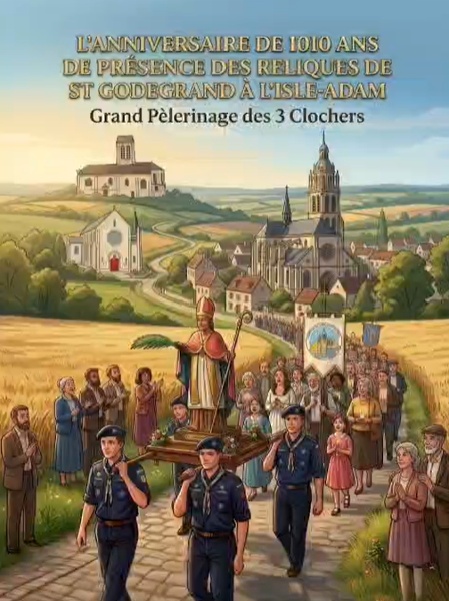 Pèlerinage des 3 clochers du 11 avril